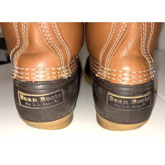 LL Bean Mens Size 10.5 HM Waterproof 8 Inch Duck Boots Made USA main image 4